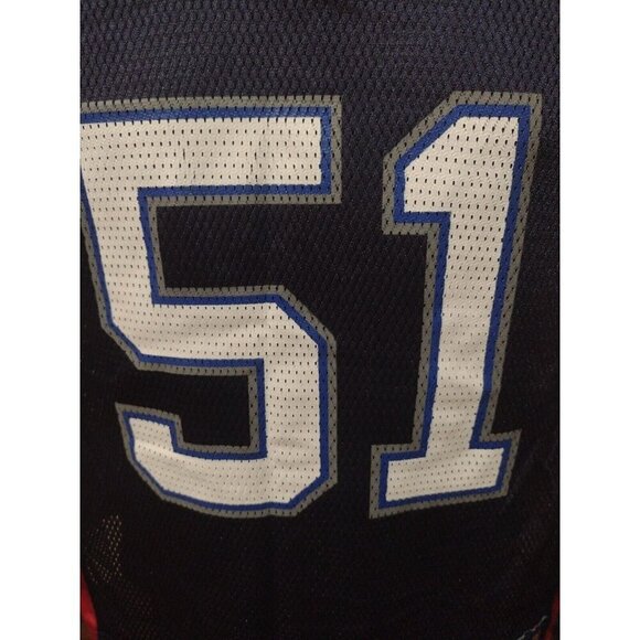 Paul Posluszny #51 Buffalo Bills NFL Reebok Blue Jersey Youth Size Large L 14-16 - Picture 3 of 11